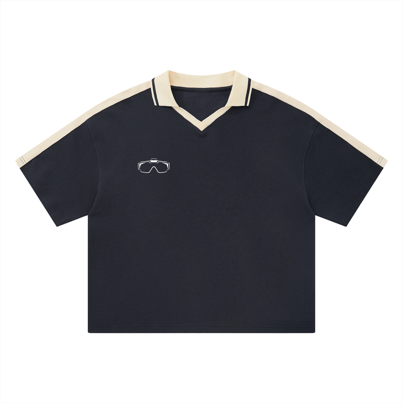 Unisex Color Block Polo Shirt