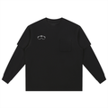 Layered Long Sleeve Oversized Tee