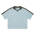 Unisex Color Block Polo Shirt