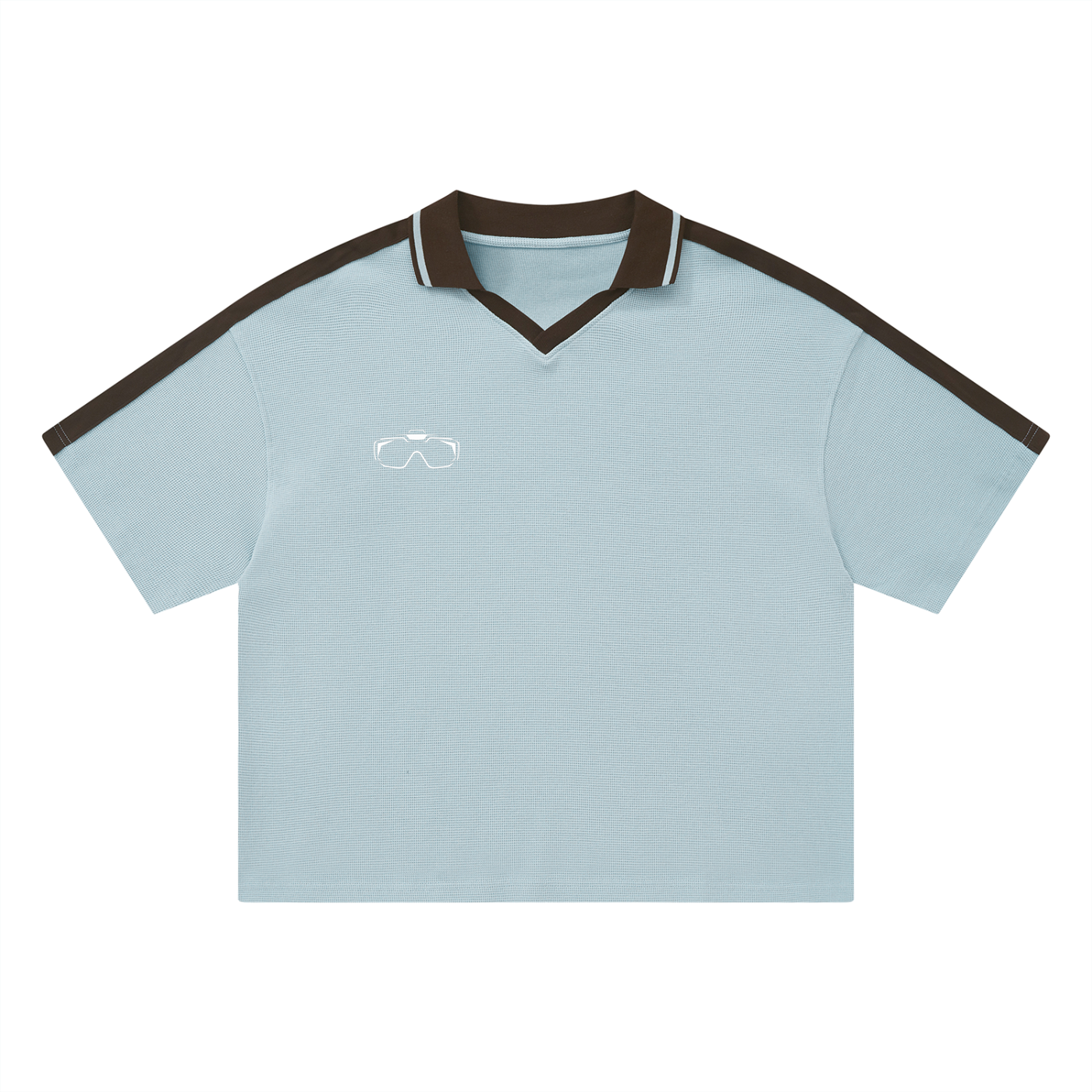 Unisex Color Block Polo Shirt