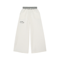 Striped Waist Wide Leg Pants