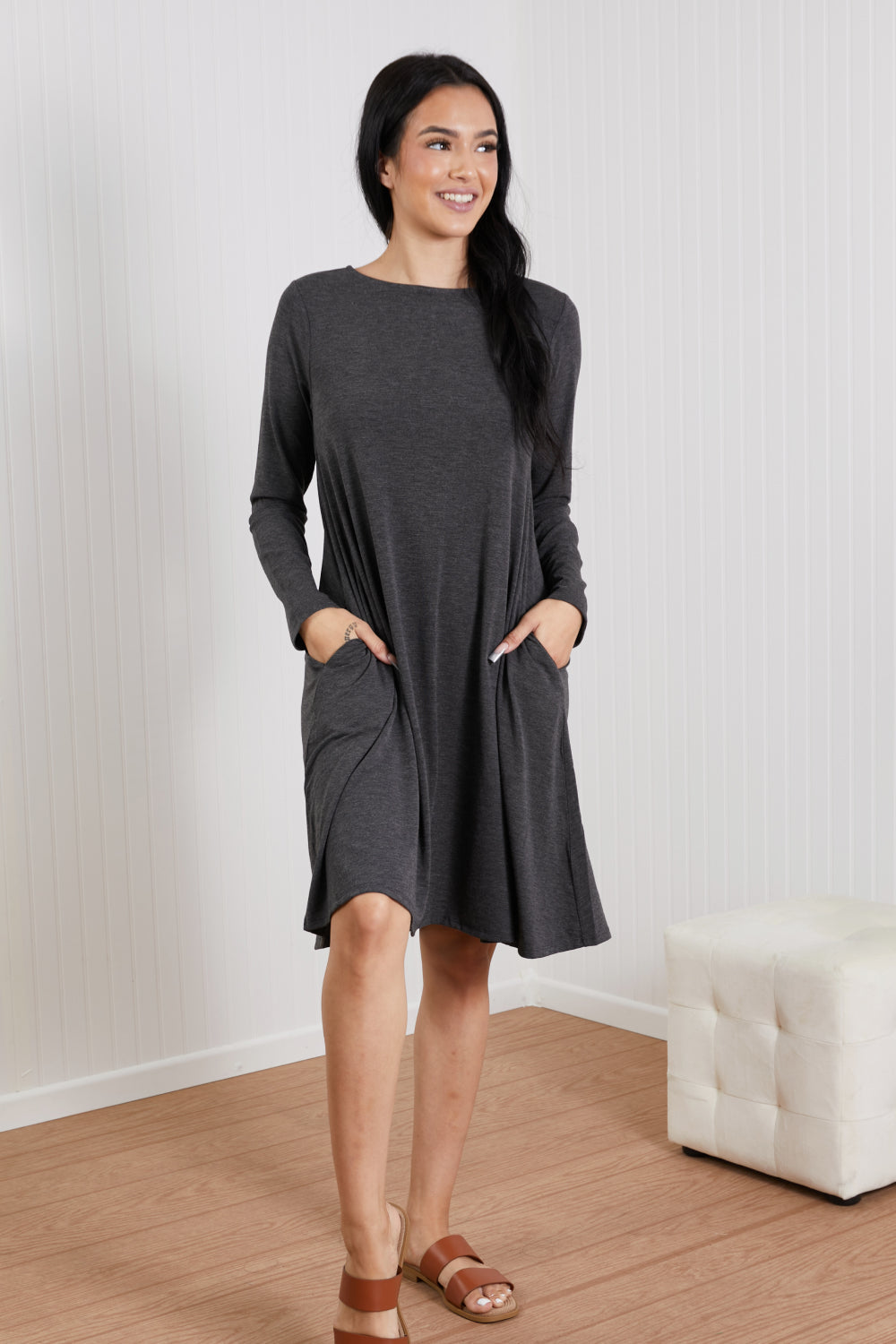 Lunch Date Flare Dress with Pockets